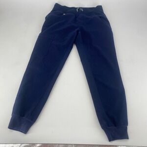 FIGS Technical Collection Women's Navy Blue Jogger Scrub Pants XS P